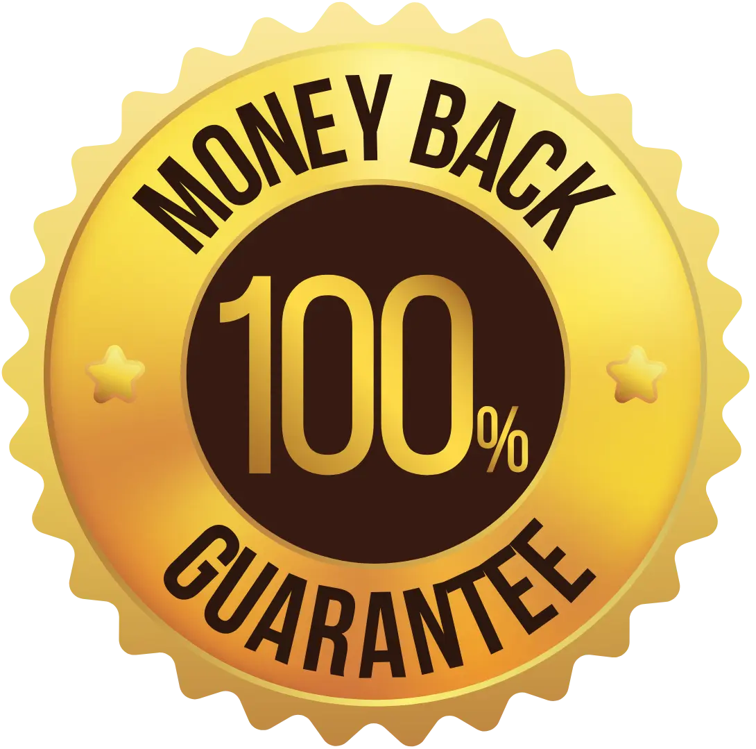 Gluco Quiet   60-Day Money Back Guarantee Seal